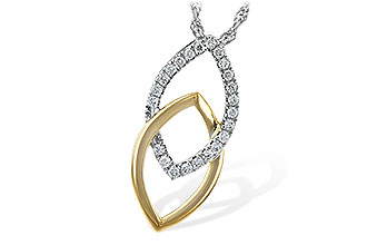 A225-53166: NECKLACE .20 TW