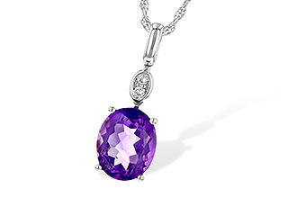B226-44911: NECK 2.10 AMETHYST 2.13 TGW (10x8MM AMY)