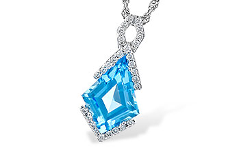 B309-11275: NECK 2.40 BLUE TOPAZ 2.53 TGW