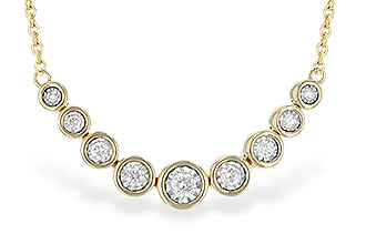 D226-41293: NECKLACE .25 TW (18")