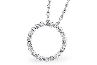 D309-14911: NECKLACE .50 TW