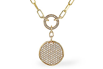 D310-93111: NECKLACE .92 TW (17")