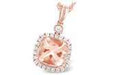 E222-74956: NECK 1.09 MORGANITE 1.26 TGW (7MM MORG)