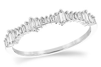 E309-15875: LDS WED RG .20 TW BAGUETTES