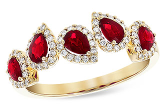 F309-11329: LDS RG .90 TW RUBY 1.14 TGW