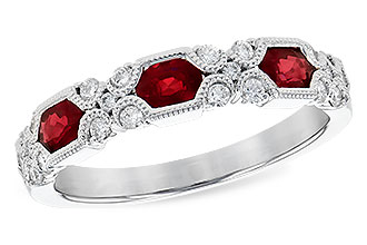 F309-13102: LDS WED RG .74 RUBY 1.00 TGW (4x3MM RUBY)