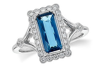 G226-42256: LDS RG 1.58 LONDON BLUE TOPAZ 1.75 TGW