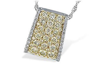 H225-47674: NECK .95 YELLOW DIAS 1.09 TW