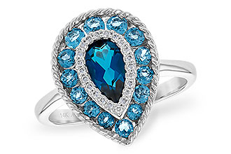 H226-40438: LDS RG 1.52 TW BLUE TOPAZ 1.60 TGW
