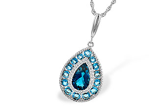 K226-40429: NECK 2.55 TW BLUE TOPAZ 2.65 TGW