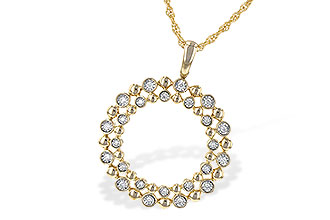 K226-41283: NECKLACE .12 TW