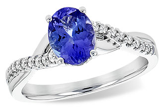 L226-43165: LDS RG 1.20 TANZANITE 1.35 TGW