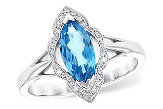 L309-15892: LDS RG 1.26 BLUE TOPAZ 1.37 TGW