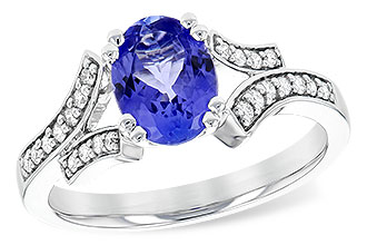 M226-43174: LDS RG 1.15 TANZANITE 1.30 TGW