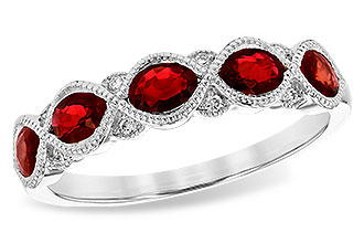 M226-44001: LDS WED RG 1.00 RUBY 1.04 TGW