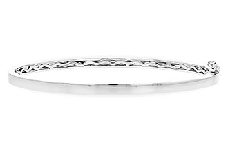 M309-17647: BANGLE (G225-50402 W/ CHANNEL FILLED IN & NO DIA)